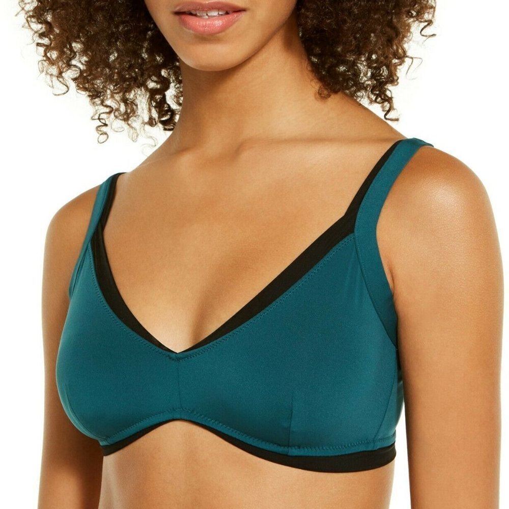 INC Size Large Colorblock Triangle Bralette‎ 358